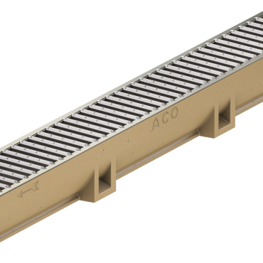 ACO Sleufrooster RVS, L=1000mm (tbv. ACO Hexaline 2.0 en ACO Euroline)
