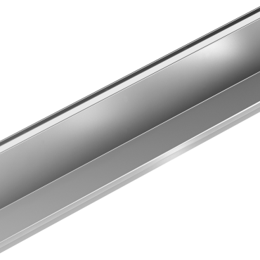 ACO Euroline LEDline RVS Asym. L=1000mm, H=78 incl goot, LED element