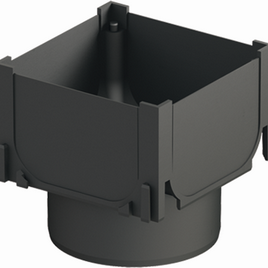 ACO Hexa Slotline inspectie/hoekstuk met onderuitloop 110mm