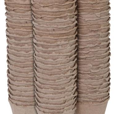 Turfpotjes rond 6 cm (96 stuks)