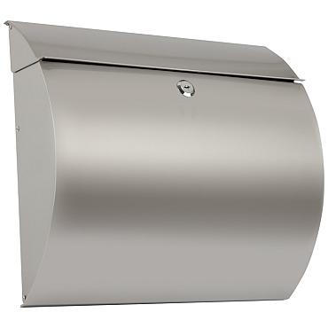 Brievenbus aura RVS