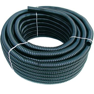 Vijverslang zwart 25mm 30m
