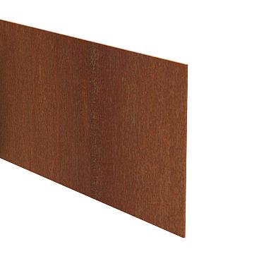 CorTen Edging recht 2300x3x290 mm (LxDxH)