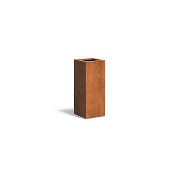 Bloembak Corten 400x400x1000 mm