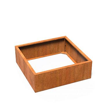 Bloembak Corten Connect (zelfbouw) 1200x1200x400 mm