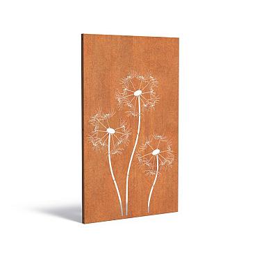 Decoratief paneel natuur Corten 1100 x 50 x 1800 mm