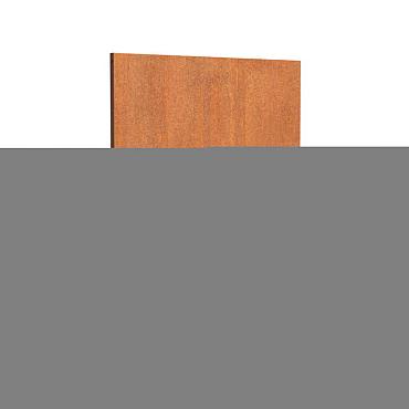 Decoratief paneel basic Corten 1350 x 50 x 1800 mm