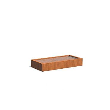 Vijver Corten 2500 x 1250 x 400 mm