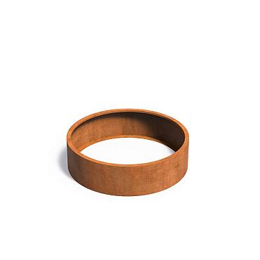 Bloembak Corten Australie zonder bodem 1500 x 400 mm (doorsnee x hoogte)