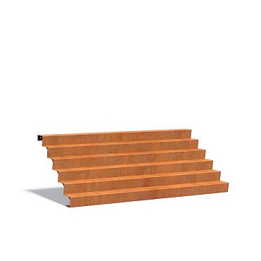 Trap Corten 3000 x 1440 x 1020 mm