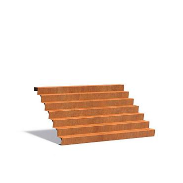 Trap Corten 2500 x 1680 x 1190 mm