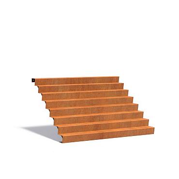 Trap Corten 2500 x 1920 x 1360 mm