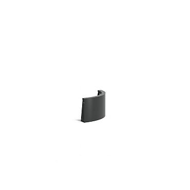 Keerwand Aluminium buitenbocht 500x3x300 mm (LxDxH)