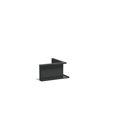 Keerwand Aluminium binnenhoek 500x3x300 mm (LxDxH)
