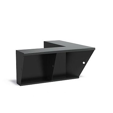 Keerwand Aluminium binnenhoek 1000x4x600 mm (LxDxH)
