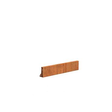 Keerwand Corten 1000x2x200 mm (LxDxH)