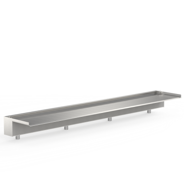 Waterval RVS 1500 mm (uitval 150mm)