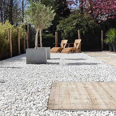 AG Crystal white (carrara) grind 16-25 mm Midibag 0.7m3