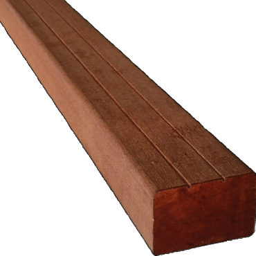 Bangkirai 45x90mm v-groeven P500  L=366 cm
