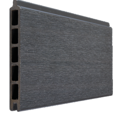 WPC fence board Dark Grey 21x160mm (wb 150mm) L-178cm L=178 cm