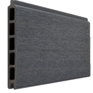 WPC Premium fence board Dark Grey 21x160mm (wb 150mm) L-178cm FSC®100% FSC®-C003450 L = 178 cm