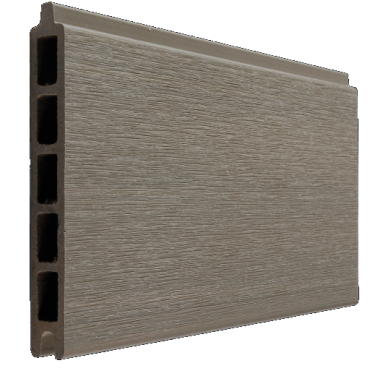 WPC fence board Light Grey 21x160mm (wb 150mm) L-178cm L=178 cm