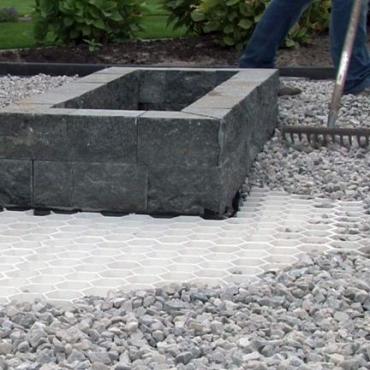 Grindplaat wit zonder doek 90x65