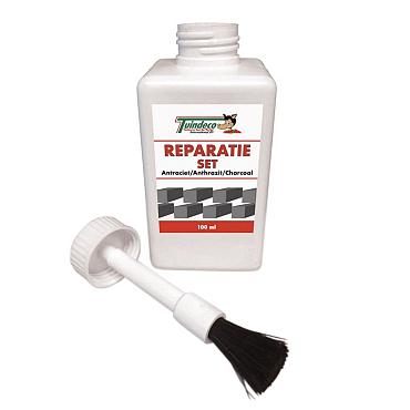 Toebehoren betonsysteem Betoncoating zwart fles 0.1 ltr met kwast