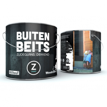 Douglas buiten beits 2,5 liter, grijs.