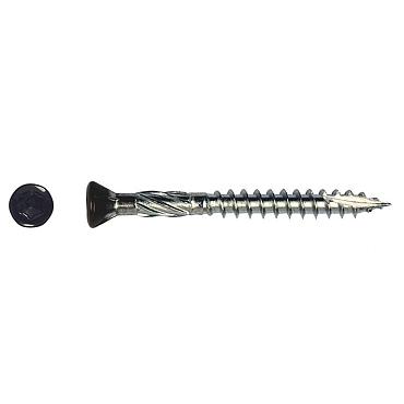 Potdekselschroef zwarte schroefkop 5.0x50mm Torx doos a 200 stuk
