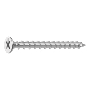 Spaanplaatschroef rvs pzd 4.0x30mm