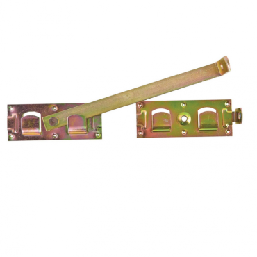 Sluiting Overslaggrendel. lengte 43cm