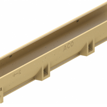 ACO Sleufrooster gietijzer, L= 500mm Creme wit