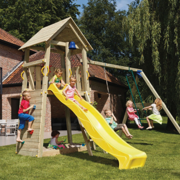 Houtpakket - incl. Zelfbouwdoos Toren Belvedere - gezaagd 88x88