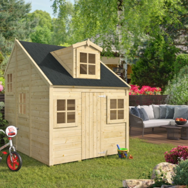 Speelhuisje Alice (6.5m² dakleer)