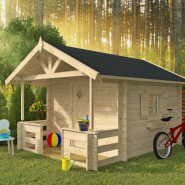 Speelhuisje Marii (13 m² dakleer)