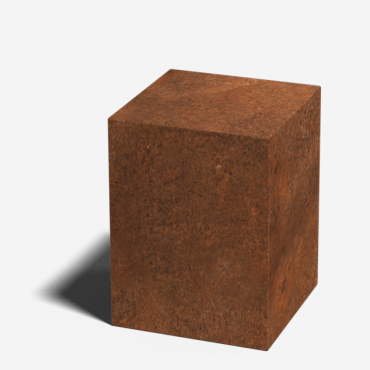 Cortenstaal sokkel 30x30x40