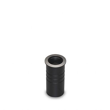 Peral rond zwart grondspot 2W