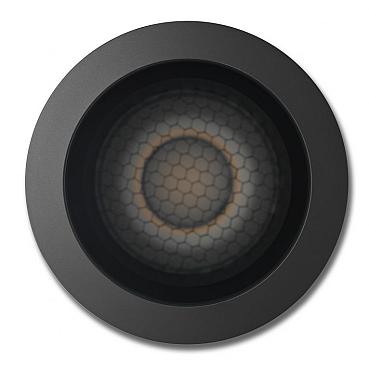 Beira rond zwart grondspot 3.5W
