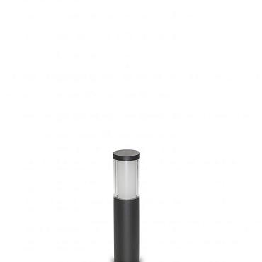 Nelas cirkel zwart klein staande lamp 4W dimbaar