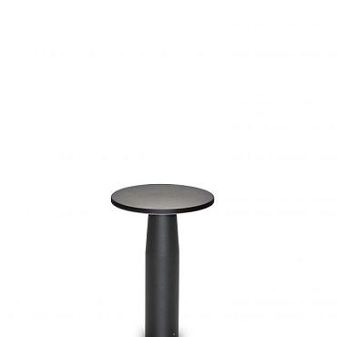 Dornes rondom zwart klein staande lamp 4W dimbaar