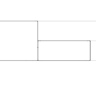 Gepoedercoat staal plantenbak Vierkant Trapmodel 2 stuks 40x40 H=30+60 cm - Wit (RAL9010) MET bodemplaat