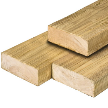 Vuren gording geimpregneerd 7.0x19.5x400cm geschaafd
