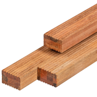 Bangkirai regel gedroogd 4.4x6.8x395cm geschaafd 4rh