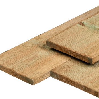 ME grenen tuinplank geimpregneerd 2.0x20.0x400cm fijnbezaagd scherpkantig