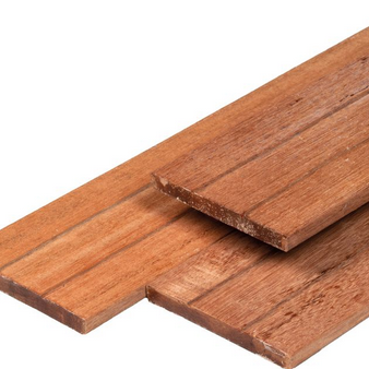 Hardhouten tuinplank kunstmatig gedroogd 1.5x14.0x215cm glad 2xV