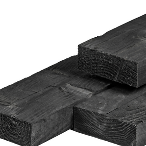 Douglas ligger zwart geimpregneerd 5.0x15.0x500cm fijnbezaagd