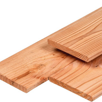 ACTIE Douglas tuinplank gedroogd 1.6x14.0x400cm geschaafd