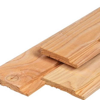 Douglas Channelsiding 1.8x14.2x300cm geschaafd