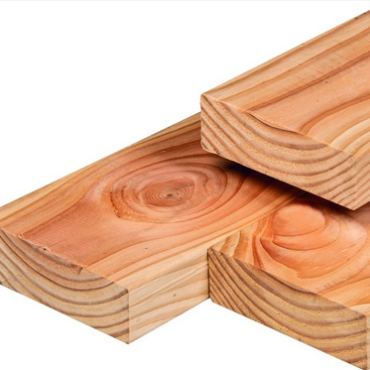 Douglas ligger gedroogd 6.5x24.0x600cm geschaafd